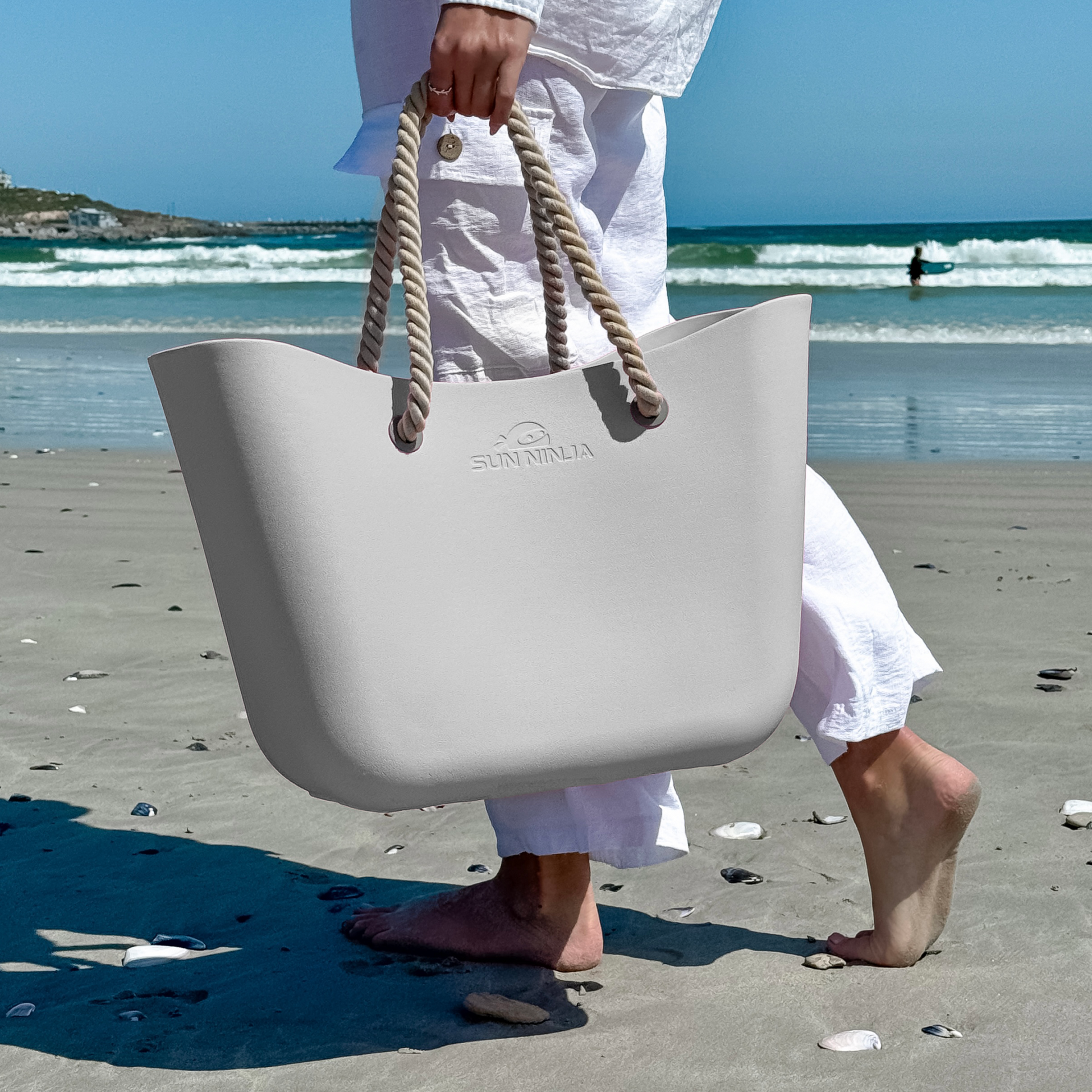 rubber-beach-tote-q0 Sun-Ninja-rubber_tote_gray_6.png