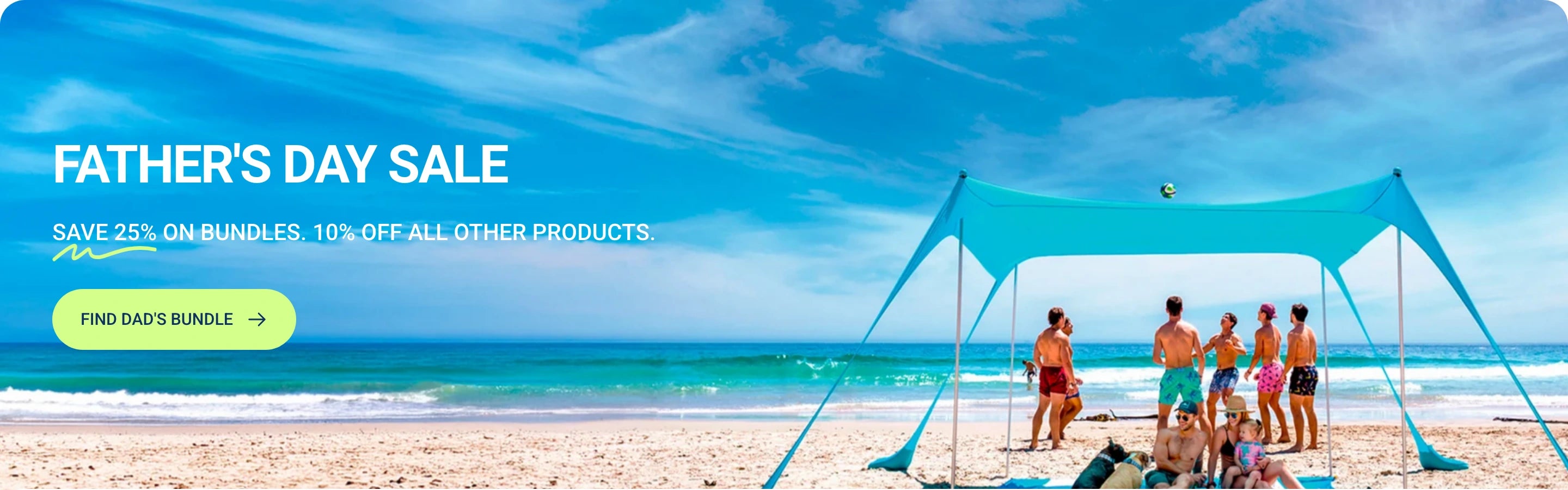 Father's Day Sale. Save 25% on bundles and 10% off all other products.